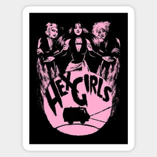 hex girls pink Sticker